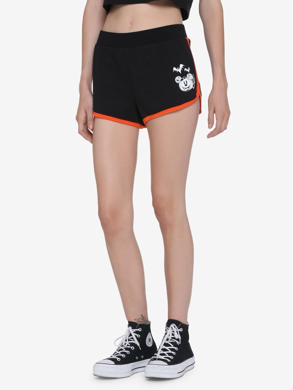 Hot Topic Disney Mickey Mouse Halloween Womens Soft Shorts